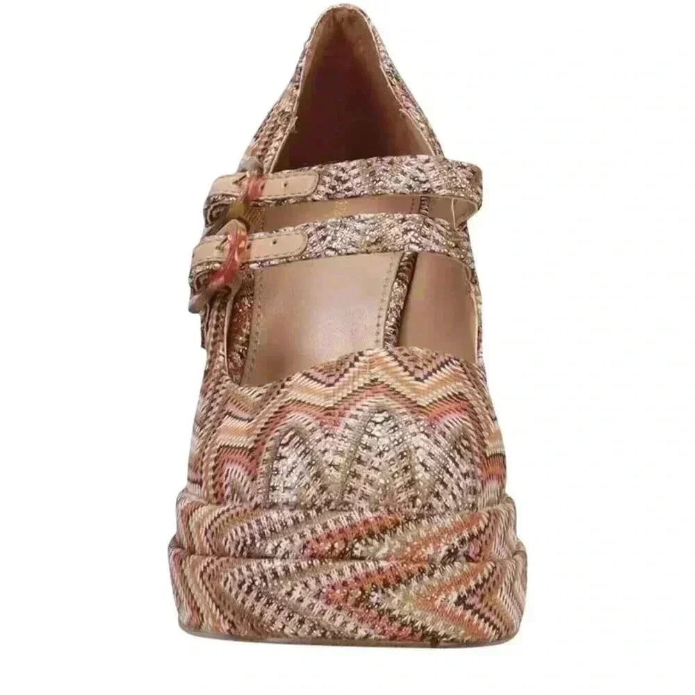 Circus NY by Sam Edelman Women's Pepper Platform   Amber Multi Size US 6.5 , 7